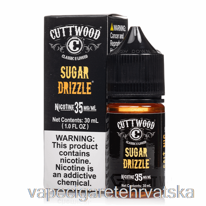 Vape Hrvatska Sugar Drizzle - Cuttwood Soli - 30ml 35mg